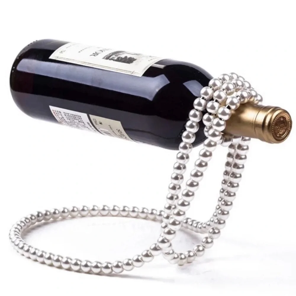 🔥✨New Invisible Pearls Wine bottle stand✨💕